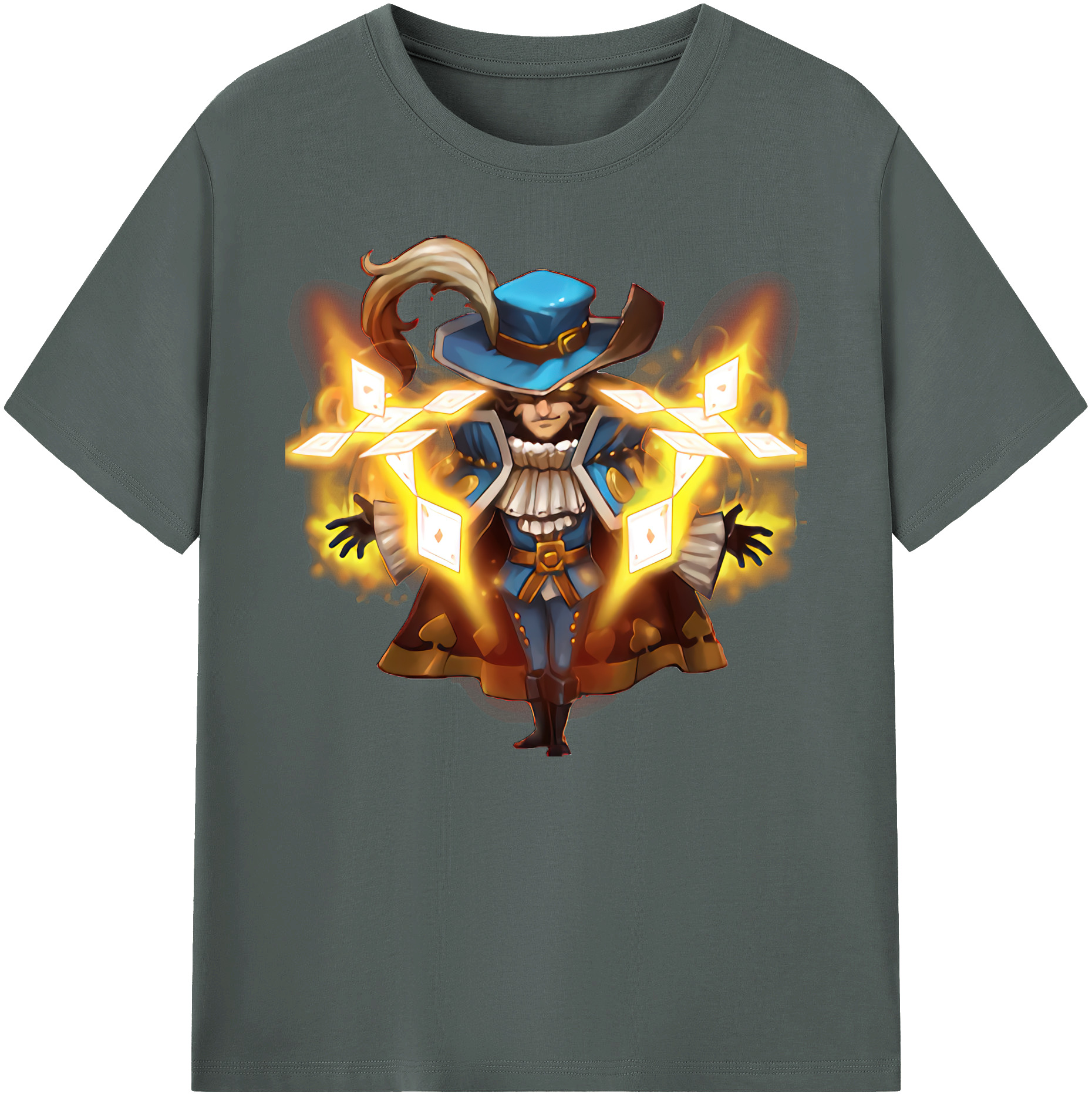 リーグ・オブ・レジェンド League of Legends LOL 綿100％ メンズ半袖Tシャツ｜肌触りやわらか＆通気性
